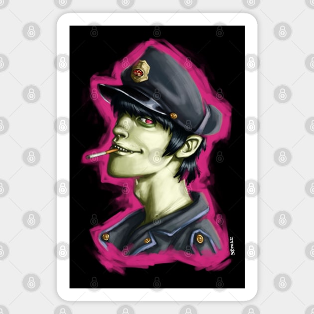 murdoc Magnet by ekkimu